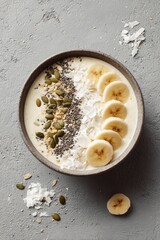 Minimal aesthetic food and lifestyle flat lay with natural light