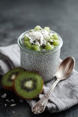 Minimal aesthetic food and lifestyle flat lay with natural light