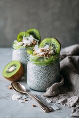 Minimal aesthetic food and lifestyle flat lay with natural light