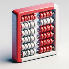 Vibrant Stylized Abacus Icon