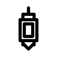 Lantern icon thick bold line