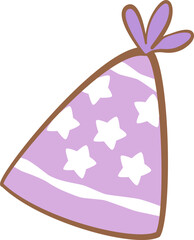 Party hat birthday, Vector illustration 