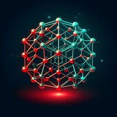 Crystalline Compound Structure Icon