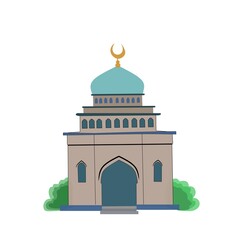 taj mahal vector illustration