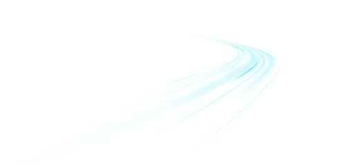 Fast-moving car trails and bright neon lines on a dark street with police flash, speed beams, and glowing road elements, perfect for night city transport and modern abstract designs.