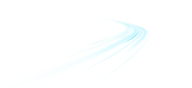 Fast-moving car trails and bright neon lines on a dark street with police flash, speed beams, and glowing road elements, perfect for night city transport and modern abstract designs.