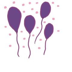 vector illustration of balloons
