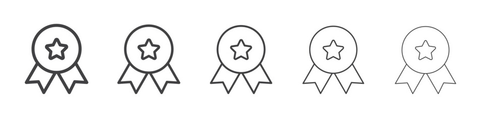 best seller icon Line graphics illustration symbol