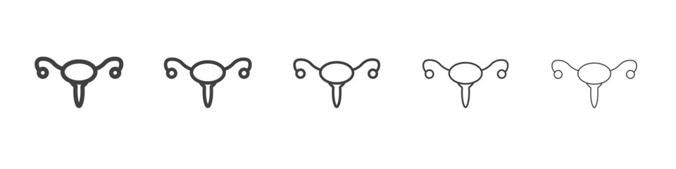 Bladder flush icon Line graphics illustration symbol