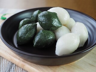 한국 전통음식 송편, 떡