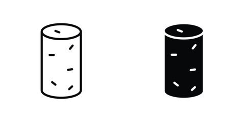 Cork wine icon design collection. Vector sign and symbol for UI designs