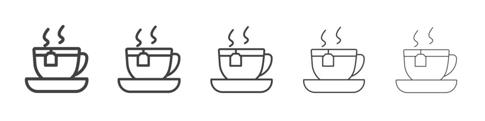 coffee cup Line graphics illustration symbol