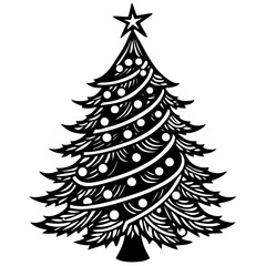 christmas tree vector