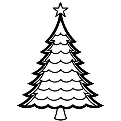 vector christmas tree