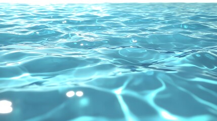 Crystal Clear Aqua Water Surface Texture