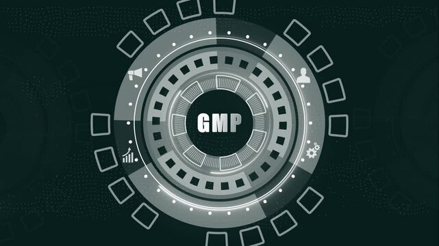 Business, Technology, Internet and network concept. button on a futuristic. GMP with Alpha Channel, Coaching mentoring education business training development E-learning concept.