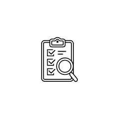 Check icon flat vector design.