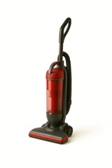 Vacuum cleaner isolated on white background — a clean and modern visual ideal for home appliance branding, e-commerce listings, cleaning service promotions, and sustainability campaigns