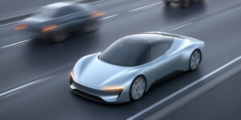 car on the road