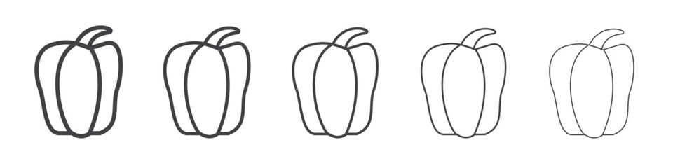 Push pin icon Line graphics illustration symbol