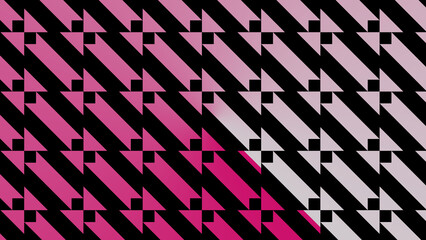 Abstract illustration patterns mosaic background with doble UHD 4K resolution to possible use with animation.