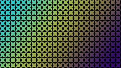 Abstract illustration patterns mosaic background with doble UHD 4K resolution to possible use with animation.