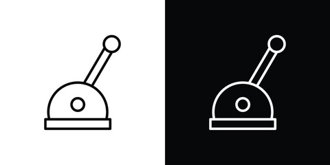 Lever icon logo element. Vector illustration. EPS10