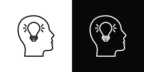 Understand icon logo element. Vector illustration. EPS10