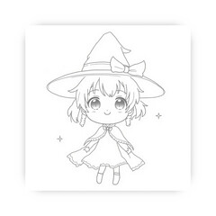 Ai genarate anime black and white