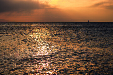 Walks on the sea. Rest, tourism and vacation. Vladivostok.
