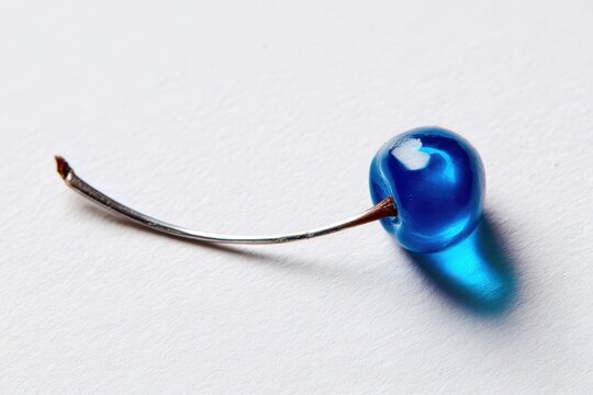 close up of a blue charry