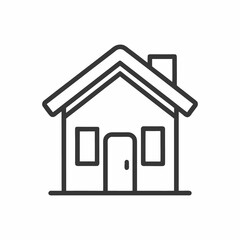 house icon on white background