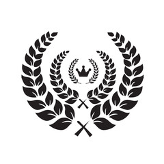 laurel wreath vector