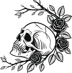 Tribal fish tattoo vector illustration design