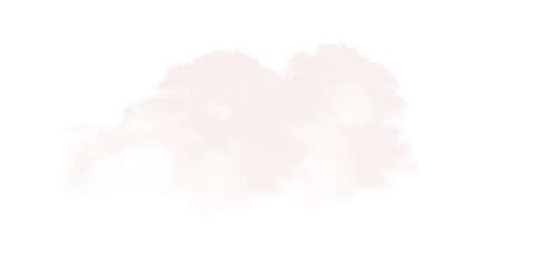 Exceptional White Cloud Shape: Design Element for Projects on transparent background