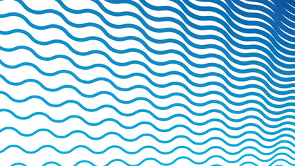 Sky blue stripes wavy line pattern background for modern abstract fabric wallpaper and digital design