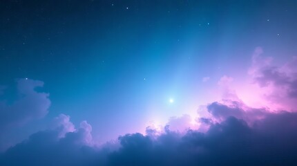 abstract background with stars