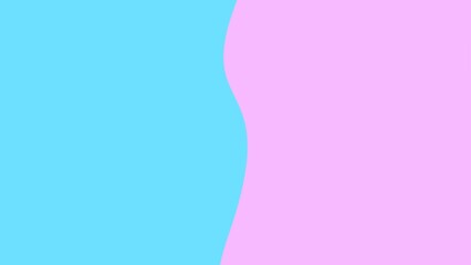 Simple and stylish half-color background