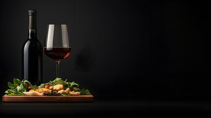 Elegant Wine and Dining Setup