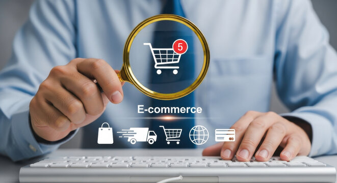 E commerce online shopping retail business digital marketing strategy analysis and growth opportunity