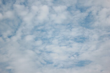 blue sky and white cloud