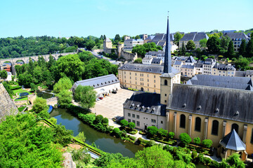 Neumünster Abbey is a historic Benedictine abbey located in the Grund district of Luxembourg City....
