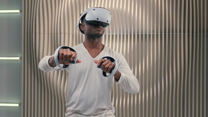 Futurism gaming discovery cyberspace 3d simulation internet video game virtual reality African...