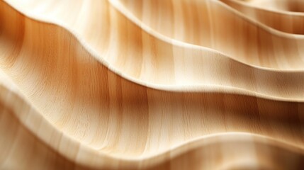 Abstract wavy wood surface texture, interior design