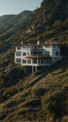 house in the mountains