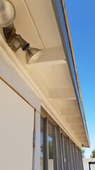 Home Improvement, Painting Wooden Eaves on Old Brick House