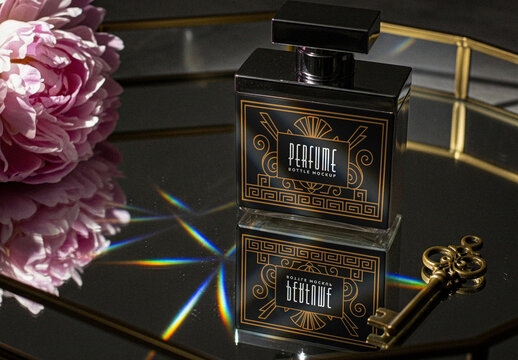 Perfume Bottle Mockup