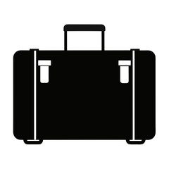 black briefcase icon
