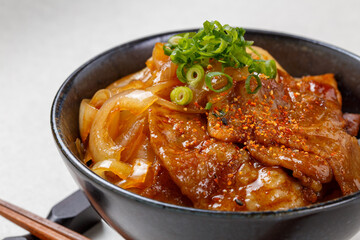 Fototapeta premium 豚丼