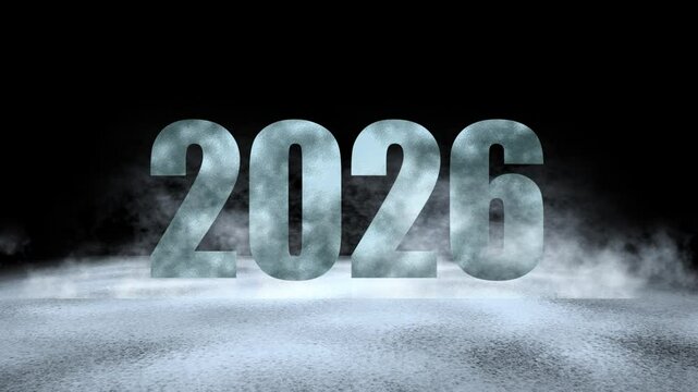 2026 letters frozen in the cold darkness
